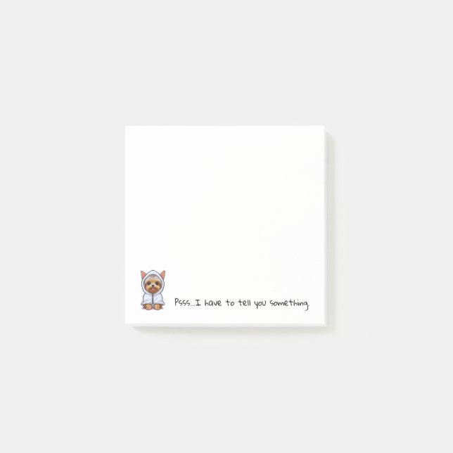 Notas Post-it® Yorkie Lover Post-it (Anverso)