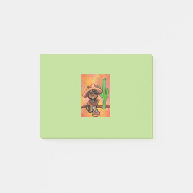 Notas Post-it® Yorkie poo méxico (Anverso)