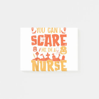 Notas Post-it® You Don't Scare Me I'm A Funny Nurse Halloween