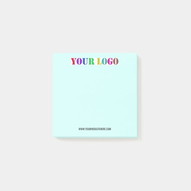 Notas Post-it® Your Branded Business Post-it® Notes Example (Anverso)