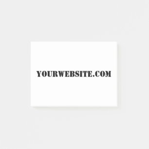 Notas Post-it® YourWebSite.com