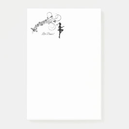 Notas Post-it® Zapateado 3