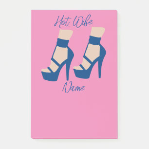 Notas Post-it® Zapato de tacón alto Thunder_Cove