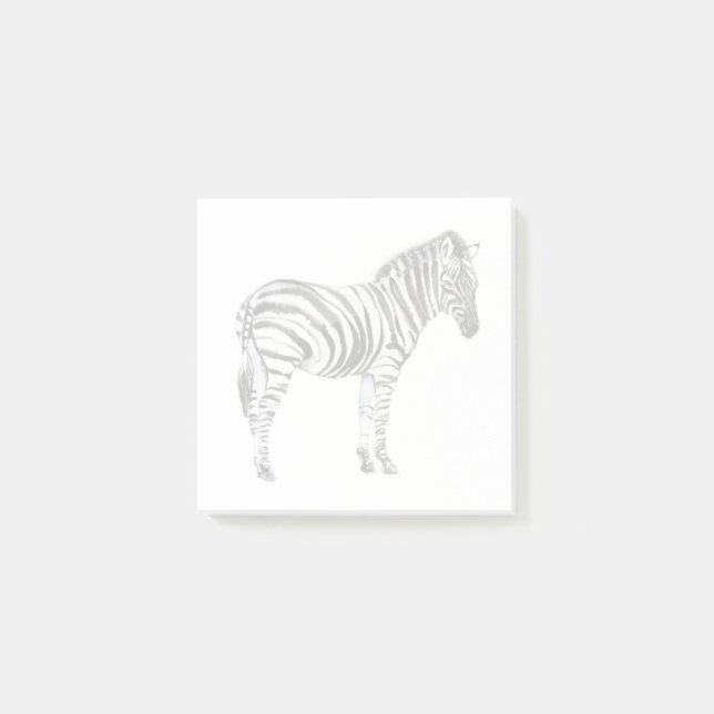 Notas Post-it® Zebra permanente (Anverso)