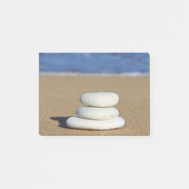 Notas Post-it® Zen Rocks on Beach Post-it Notes