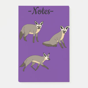 Notas Post-it® Zorros Orejones