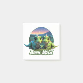 Notas Post-it® Zwei kleine Dinos - Born Wild