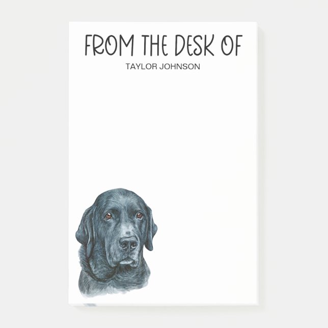 Notas posteriores a Black Lab Lover (Anverso)