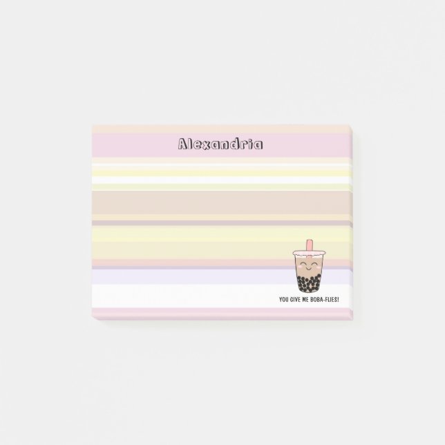 Notas posteriores a la publicación de Té de leche  (Anverso)