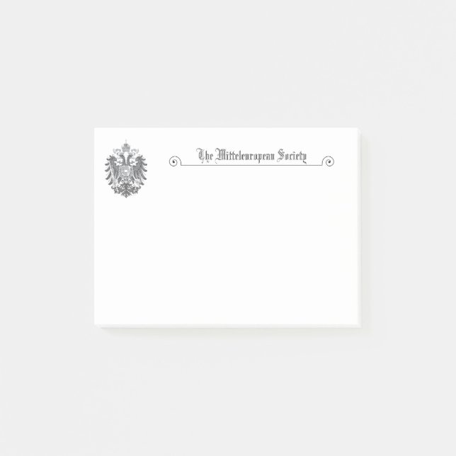 Notas posteriores a la Sociedad Mitteleuropea (Anverso)