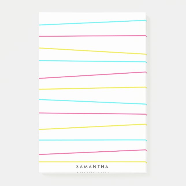 Notas posteriores a líneas de Wacky en negrita (Anverso)