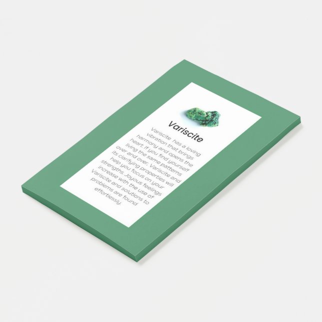 Notas posteriores a Ti de Variscito Crystal Meanin (En perspectiva)