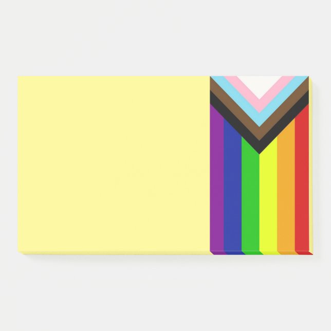 Notas posteriores al botón de orgullo LGBTQ+ (Anverso)