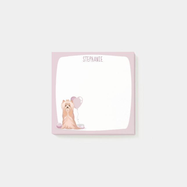 Notas posteriores al cumpleaños de Cute Yorkshire  (Anverso)