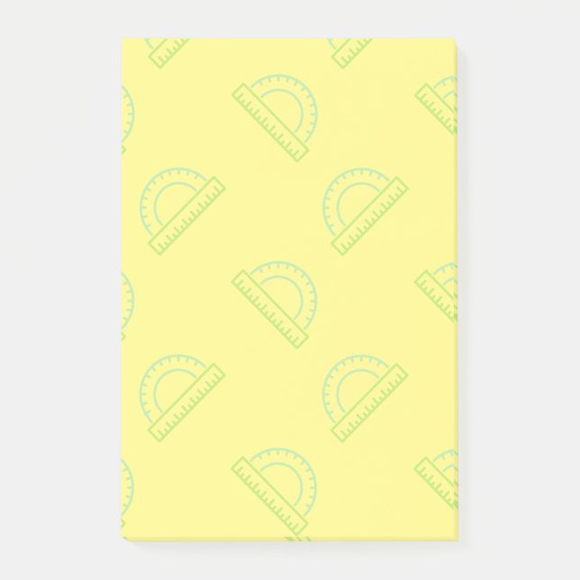 Notas posteriores al patrón matemático del protrac (Anverso)