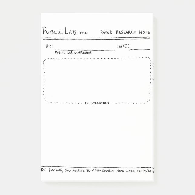 Notas públicas de la investigación del papel del (Anverso)