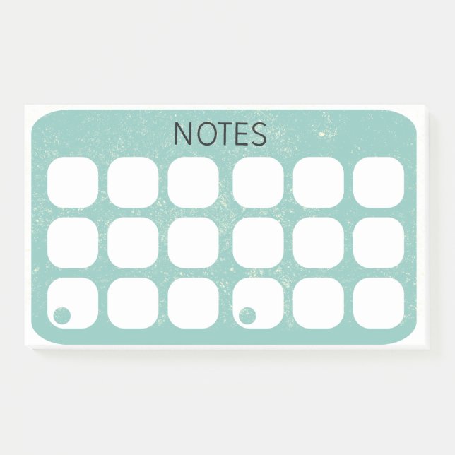 Notas , publíquelo  (Anverso)