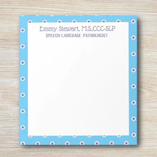 Notas ¡¡Regalo!! ¡personalizado SLP notepad! Bloc de not