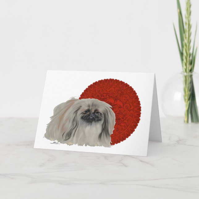 Notas sobre el perro pequinés (Anverso)