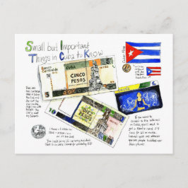 Notas sobre la postal de Cuba