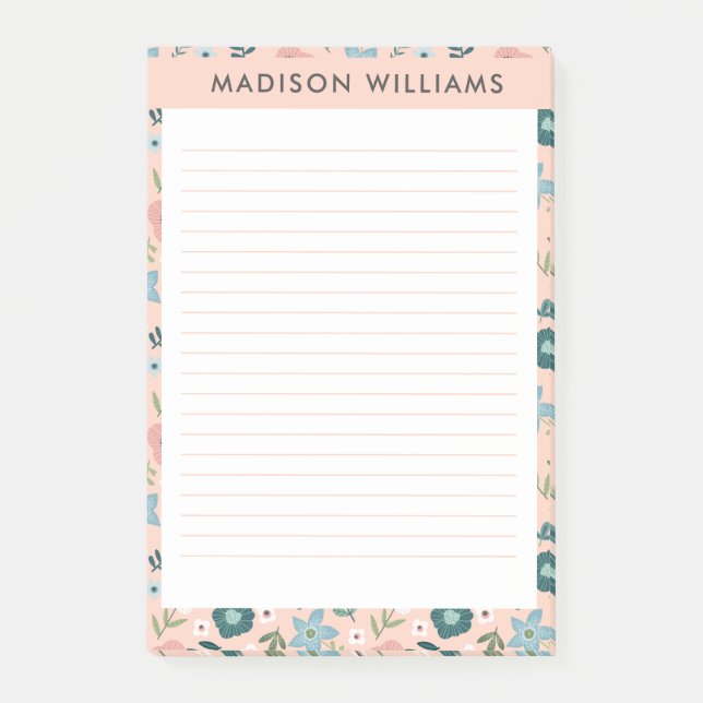 Notas sobre las flores (Anverso)