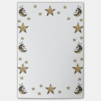 Notas Stars and Moon Post-it® 4 x 6