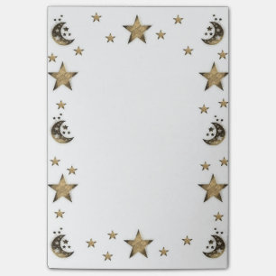 Notas Stars and Moon Post-it® 4 x 6