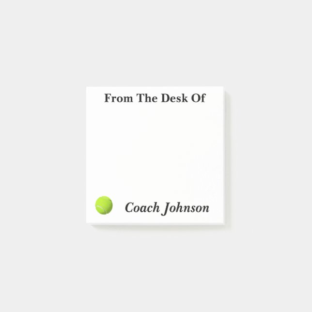 Notas temáticas del tenis (Anverso)