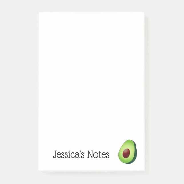 Notas verdes lindas personalizadas del Poste-it® (Anverso)