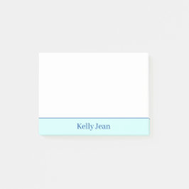 Notas verdes y blancas PERSONALIZADAS