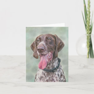 Notecard de puntero de Shorthair alemán