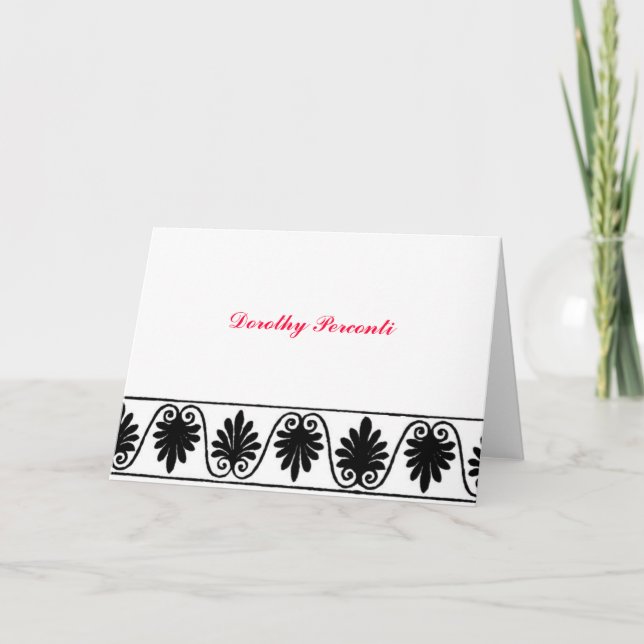 Notecard personalizado (Anverso)