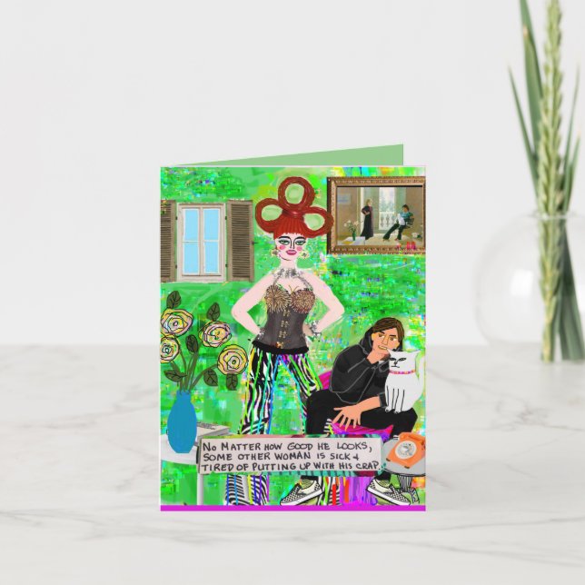 Notecard - tarjeta de vacaciones (Anverso)