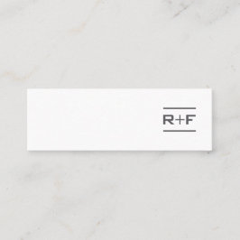 Notecards o tarjetas de visita