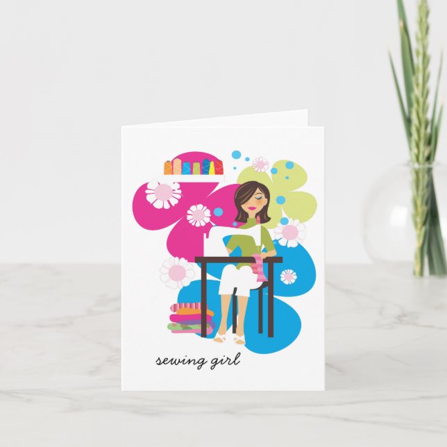 Notecas personalizadas Chicas de costura (Anverso)