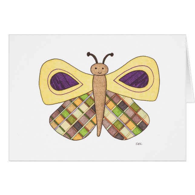 Notecnología mariposa caprichosa (Anverso (Horizontal))