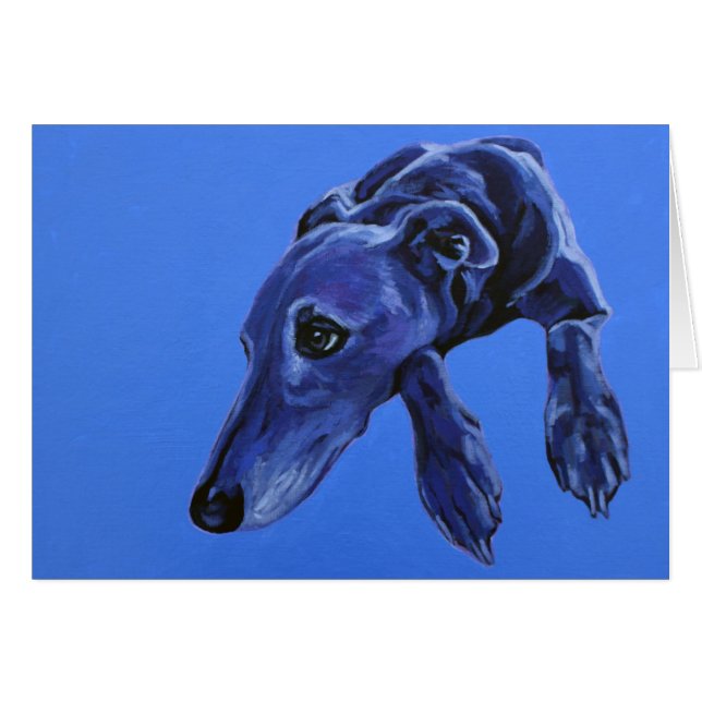 Notelet 'Cobalt Daydream' (Anverso (Horizontal))