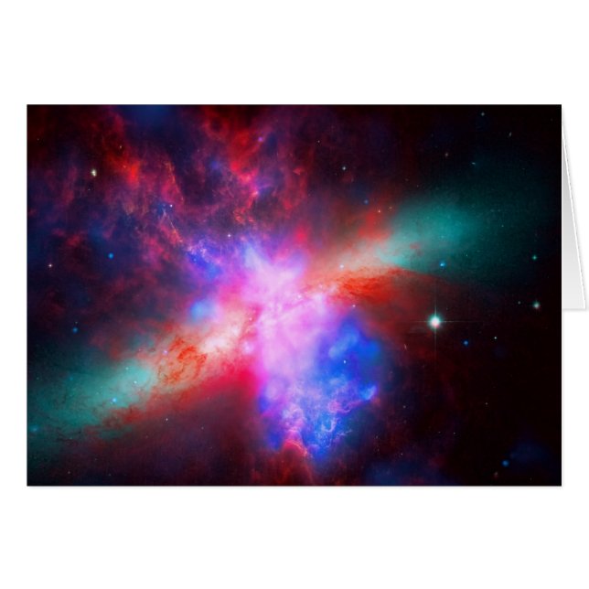 Notelet en blanco - galaxia del cigarro, 8 más (Anverso (Horizontal))