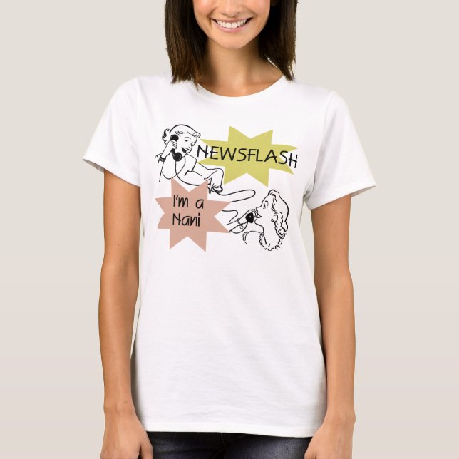 Noticia de última hora soy camisetas y regalos de (Anverso)