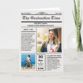 Noticias de Graduación Invitación de Keepsake - Im