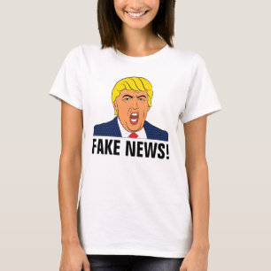 ¡NOTICIAS FALSAS! CAMISETAS DE TRUMP DIVERTIDAS