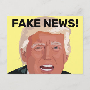 ¡NOTICIAS FALSAS! TARJETAS POSTALES DE DONALD TRUM