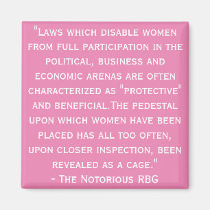 Notorio imán de citas de RBG