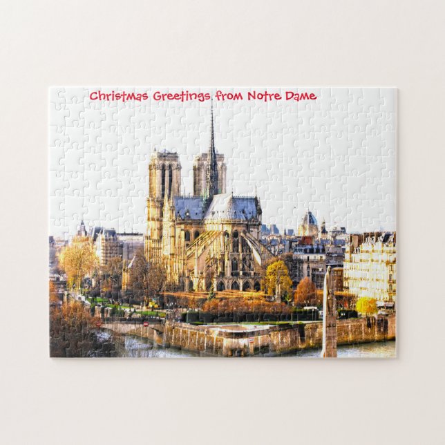 Notre Dame (1163-2019) Rompecabezas (Horizontal)
