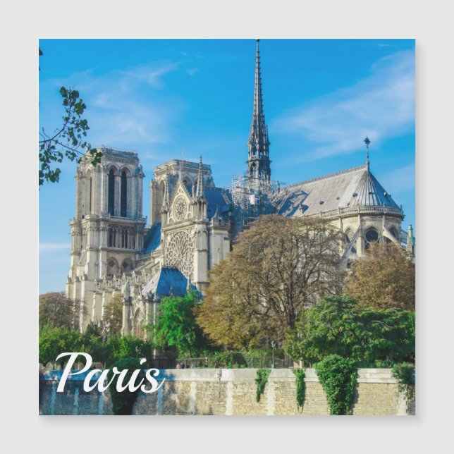 Notre Dame de París en Francia (Anverso)