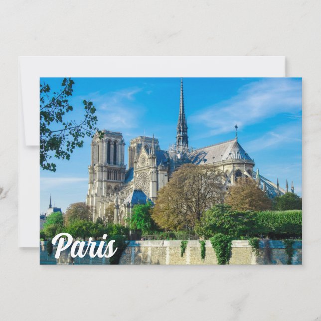 Notre Dame de París en Francia (Anverso)