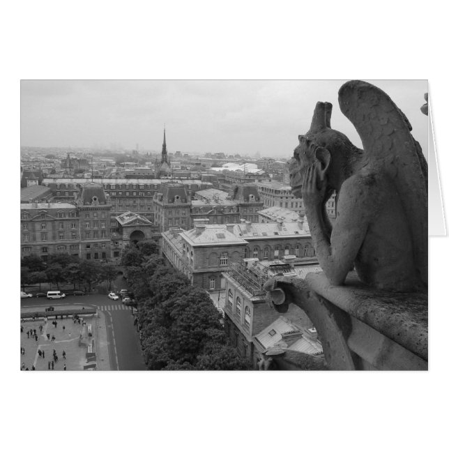 Notre Dame Gargoyle 2 (Anverso (Horizontal))