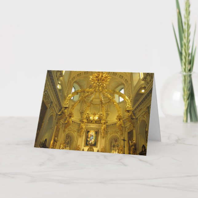 Notre Dame tarjeta de Navidad de la ciudad de (Anverso)