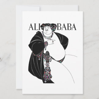 Nouveu Ali Baba por Aurbrey Beardsley