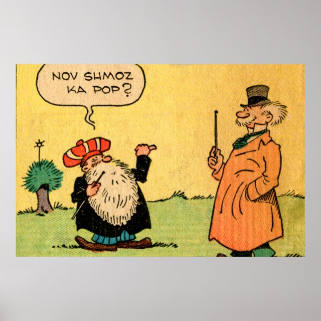 "¿Nov Shmoz Ka Pop?" Póster (Frente)